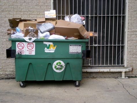 Garbage Dumpster, Waste Reduction, Dumpster Rental, Dumpsters, Healthy Environment, Recycled Items, Take Out, Retail Store, Toy Chest