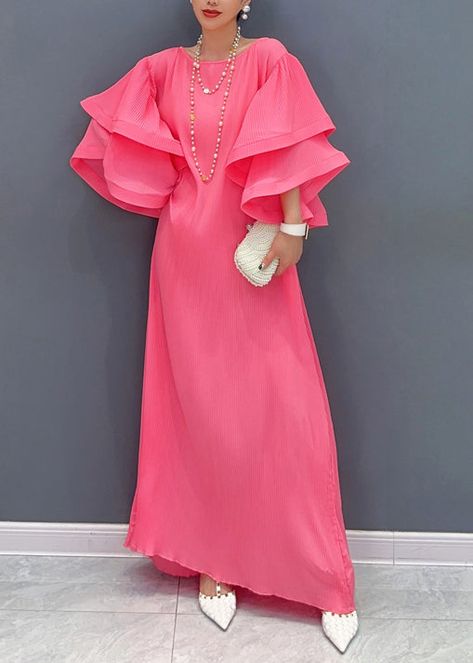 Dresses Butterfly, Neck Wrinkles, Long Sleeve Outfits, Short Summer Dresses, Butterfly Sleeve, Women's Robe, Ruffle Sleeve Dress, Half Sleeve Dresses, Dresses Blue