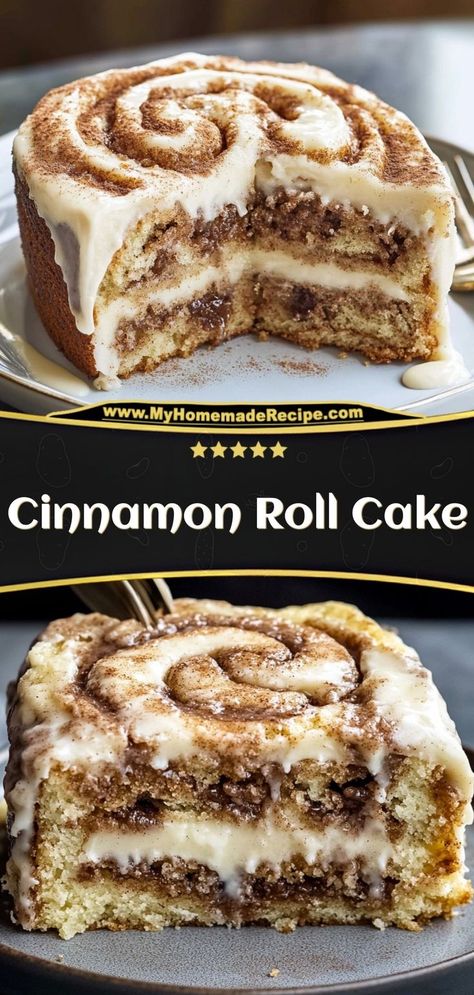 This cinnamon roll cake is soft, spiced, and topped with a sweet icing. A delicious treat that’s perfect for breakfast or dessert! Ingredients: 2 cups flour 1 cup sugar 1 cup milk 1 tbsp cinnamon Make this cinnamon roll cake for a comforting, sweet treat everyone will enjoy Dump Cake Recipes Cinnamon Roll, Cinnamon Rum Cake, Cinnamon Donut Cake, Vegan Cinnamon Roll Cake, Cinnamon Cake Roll, Cinnamon Banana Cake, Cinnamon Roll Pound Cake Recipes, Cinnamon Roll Dump Cake Recipes, Cinnabon Cake Recipe