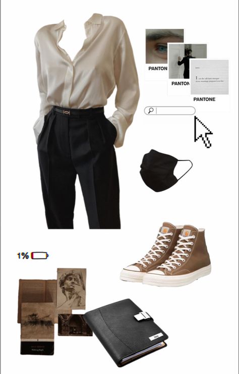 #style #clothing #clothes #outfit #outfits #fits #stupid #slay #gay Dazai Osamu Outfit, Dazai Outfit, Osamu Dazai, Outfit Inspired, Clothes Outfit, Dazai Osamu, Clothing Styles, Outfit Ideas, Fashion Outfits