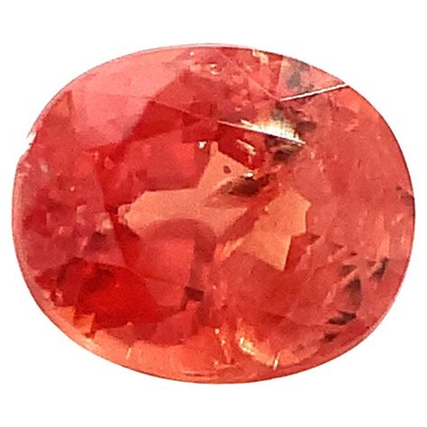 Fuzzy Peach, Salmon Orange, Orange Gem, Fancy Sapphire, Red Spinel, 2024 Color, Padparadscha Sapphire, Gems And Minerals, Color Of The Year