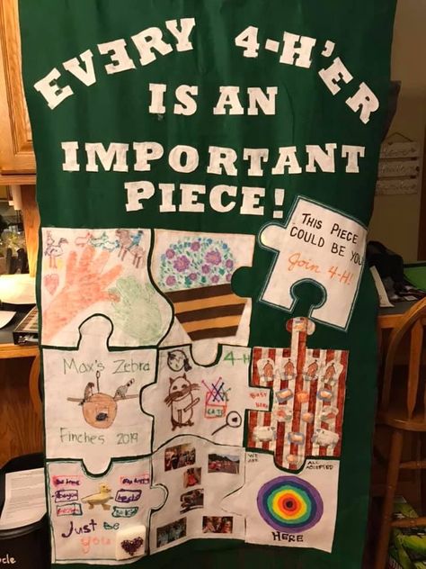 4-h Banquet Ideas, 4-h Shooting Sports Poster Ideas, 4h Exhibit Ideas, 4h Banner Ideas, 4-h Games, 4 H Banner Ideas, 4-h Decorations, 4-h Themes, 4-h Bulletin Board Ideas