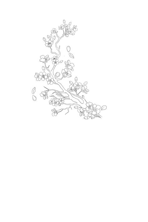 Van Gogh Blossom Tattoo, Claude Monet Tattoo Ideas, Van Gogh Cherry Blossoms Tattoo, Van Gogh Flower Tattoo, Claude Monet Tattoo Black And White, Van Gogh Almond Blossom Tattoo, Can Gogh Tattoo, Famous Painting Tattoos, Monet Tattoo Ideas