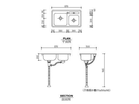 Kitchen Sink Details In AutoCAD File - Cadbull Kitchen Sink Dimensions, Sink Drawing, Floor Plan Symbols, 3d Kitchen Design, Free Standing Sink, Urban Design Concept, Kitchen Drawing, Kitchen Stainless Steel, Kitchen Layout Plans