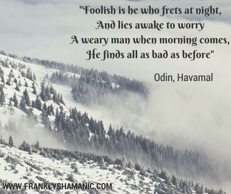 Havamal Quotes, Viking Quote, Dnd Concept, Poetic Edda, Pagan Quotes, Norse Words, Viking Quotes, Season Quotes, Greek Mythology Gods