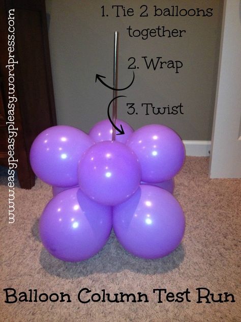 Ballon Column, Shipwrecked Vbs, Balloon Pillars, Party Balloons Diy, Princess Balloons, Sunday School Decorations, Cake Smash Theme, How To Make Balloon, Balloon Tower