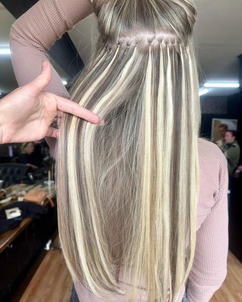 Nano bead extensions move freely with your natural hair allowing you to wear your hair in multiple styles. They can last upto 10 weeks before needing to be moved up and the hair last up to 6mths when following our maintenance advise. #nanobeadextensions #nanobeadshairextensions #hairextensions platinumlockz ( #📷 @doordyehairbyskye ) Hair Extensions Tutorial, Bead Extensions, Natural Hair, Hair Extensions, Natural Hair Styles, Hair, How To Wear, Quick Saves