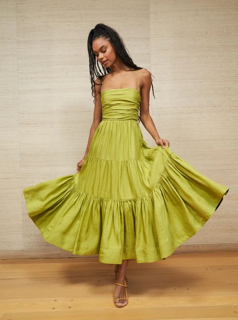 Chartreuse Dress, Vivian Dress, Alexis Dress, Stella Dress, Colorful Outfits, Bee Dress, Event Dresses, Spring Summer Outfits, Fancy Dresses