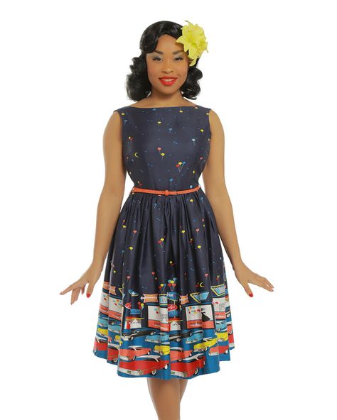 BNWT Lindy Bop drive in dress, 3X! 40 shipped priority. Librarian Style, Lindy Bop, Dress Fitted, Vintage Circus, Wiggle Dress, Drive In, New Wardrobe, Favorite Dress, Dream Dress