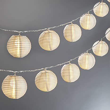 Lantern Party Decorations, Paper Lanterns With Lights, String Lights Bedroom, Paper Lantern String Lights, Lantern Party Decor, Lantern Party, Paper Lanterns Party, Outdoor String Lights Patio, Christmas Led String Lights