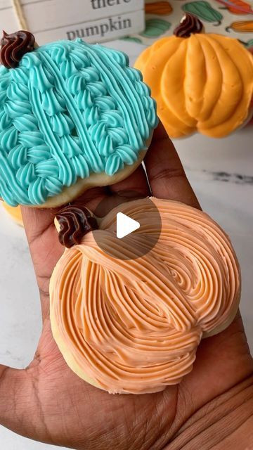 Simple Sugar Cookies, Pumpkin Sugar Cookies, Simple Sugar, Wilton Cake Decorating, Spooky Trees, Easy Sugar Cookies, Wilton Cakes, Pale Orange, Pumpkin Seasoning