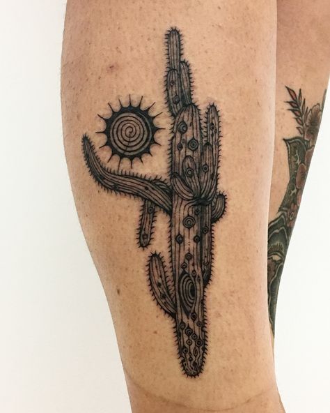 Jordan Tattoo, Wonder Woman Tattoo, Desert Tattoo, Arizona Tattoo, Empowering Tattoos, Cactus Tattoo, Hidden Tattoos, Theme Tattoo, Tattoo Portfolio