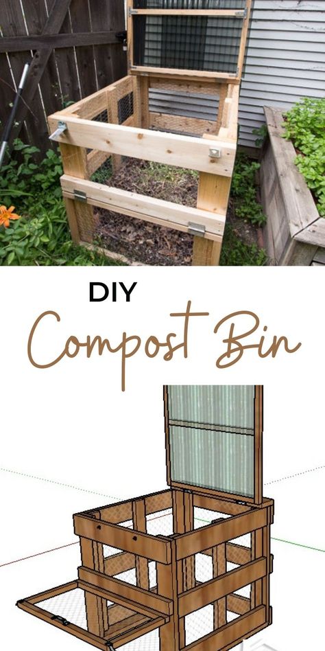 Compost Pile Diy How To Build, Three Bin Compost System, Compost Diy, Pallet Compost, Backyard Homesteading, Greenhouse Building, Compost Bin Pallet, Environmental Projects, Making A Compost Bin