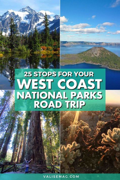 West Coast National Parks, West Coast National Park Road Trip, Road Trip National Parks, West Coast Road Trip Itinerary, Northern California Travel, National Parks Road Trip, Southern California Travel, West Coast Travel, Great American Road Trip