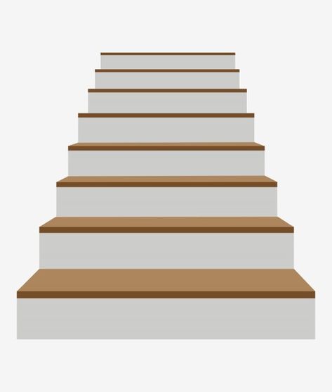 Stairs Corner, Stairs Illustration, Straight Stairs, Climbing Stairs, Hand Clipart, Five Little Monkeys, Orange Color Palettes, White Decoration, Tech Background