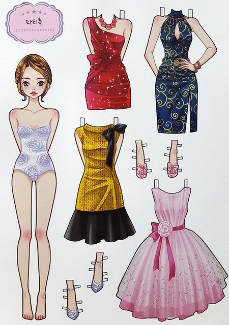 Girlish Fashion Style Coordination - Paper Doll Book (Kore… | Flickr Paper Doll Clothes, Disney Paper Dolls, Free Printable Paper Dolls, Paper Doll Printable Templates, Doll Drawing, Paper Clothes, Barbie Paper Dolls, Paper Dolls Clothing, Paper Dolls Diy