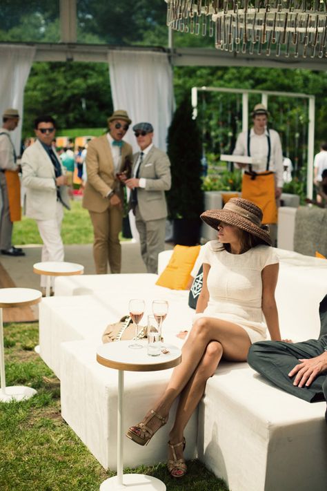 Veuve Clicquot Polo Classic #Luxurydotcom Polo Match Outfit, Country Club Aesthetic, Veuve Clicquot Polo Classic, Hamptons Summer, Chloe Rose, Polo Outfit, Club Aesthetic, Polo Match, Clubbing Aesthetic