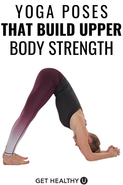 Yoga Upper Body Strength, Upper Body Yoga Sequence, Yoga For Upper Body Strength, Build Upper Body Strength For Women, Upper Body Strength Workout, Yoga Zone, Yoga Poses Chart, Upper Body Stretches, Upper Body Workout For Women