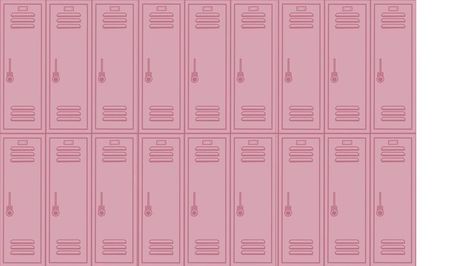 Pink Locker Background, Pink Lockers, Journaling Prints, Pink Locker, Aphrodite Aesthetic, Sticky Note Planner, High School Survival, Phone Photo Editing, Anime Paper