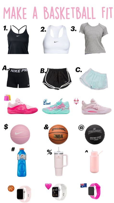 Basketball Wishlist, Basketball Workout, Basketball Bag, Basketball Practice, Girls Basketball, Gymnastics Outfits, Crazy Things, Basketball Girls, A Basketball