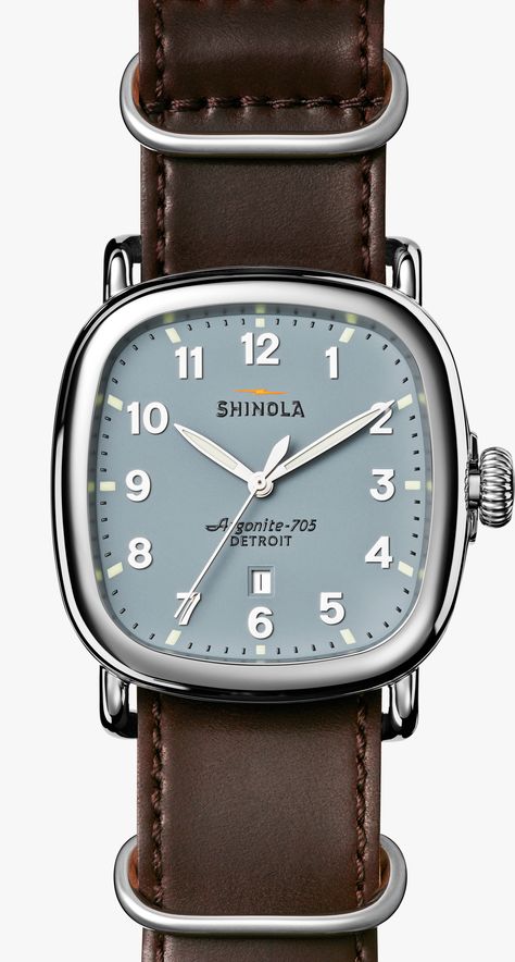 Mens Watches Expensive, Shinola Detroit, Stylish Watches Men, Mens Watches Popular, Men's Watches Luxury, Best Watches For Men, Vintage Watches For Men, Leather Strap Watch, Watches Unique