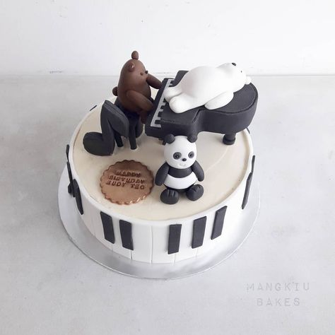 Ice Bear Cake, We Bare Bears Food, We Bare Bears Cake, Panda Birthday Cake, Apple Cider Vinegar Detox Drink, We Bear Bears, We Bare Bear, Bear Bears, Ice Bear