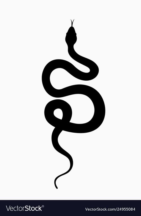 Snake Vector, Black Silhouette, Background Abstract, Png Images, White Background, Vector Images, Vector Free, Vector Illustration, Illustrator