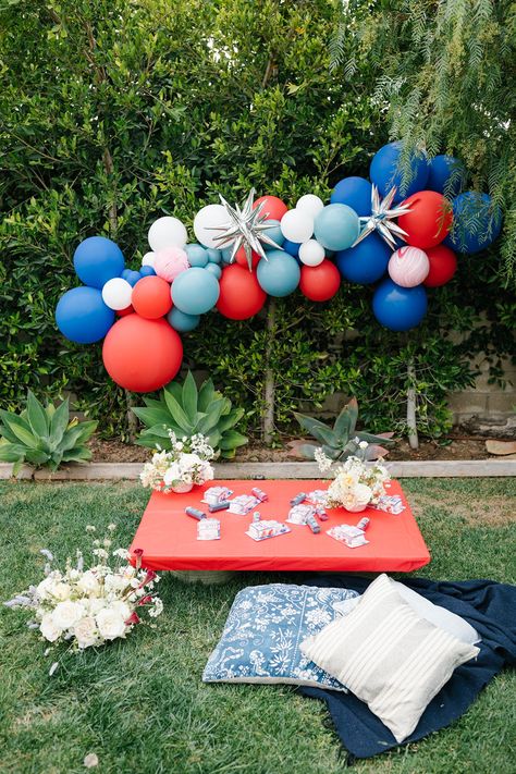 4th Of July Fun, Fourth Of July Decorations, Fourth Of July Food, Happy July, Patriotic Party, July Birthday, 4th Of July Celebration, 4th Of July Decorations, Party Fun