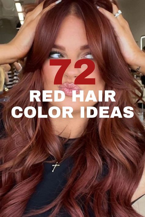 A woman with long, wavy cherry wine red hair, styled with soft layers for a bold and vibrant look. Winter Hair Color Ideas For Red Heads, Cool Red Hair Color Shades, Cherry Wine Red Hair, 2024 Red Hair Trends For Women, Cherry Coke Hair Color With Highlights, Blonde Hair With Red Lowlights, Red Hair Tones, Red Hair Light, Vibrant Red Hair Color