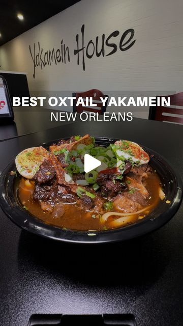 Tamsy "TAM" | 🦞🇳🇬 on Instagram: "𝗕𝗘𝗦𝗧 𝗬𝗮𝗸𝗮𝗺𝗲𝗶𝗻 𝗶𝗻 𝗡𝗲𝘄 𝗢𝗿𝗹𝗲𝗮𝗻𝘀 | Yakamein House

@YakameinHouse is the Place to Eat for @EssenceFest Weekend!

I’ve heard so many great things about Yakamein House, I had to try it for myself and the city is not lying 😋

My Indulgences:
🌮Taco Tuesday- Yakamein Birria Tacos $13.99
🥩 Oxtail Thursday- Oxtail Yakamein 
$25.99
🦐 Beef and Shrimp Yakamein Po-Boy
$18.99
🍰 Praline Cake $4.99

The Yakamein Queen Kandis [@Kandi_Kan__] has her Own Creole Seasoning called Hot As Seasoning [@HotAsSeasoning]. It’s an All Purpose Seasoning that can be used on anything such as Chicken, Fish, Steak, Veggies, French Fries + more.

If you’re looking for the best yakamein in New Orleans then definitely come get a taste of Yakamein House — Your pala Yakamein New Orleans, Beef And Shrimp, Steak Veggies, Fish Steak, Praline Cake, Birria Tacos, All Purpose Seasoning, Creole Seasoning, Taco Tuesday