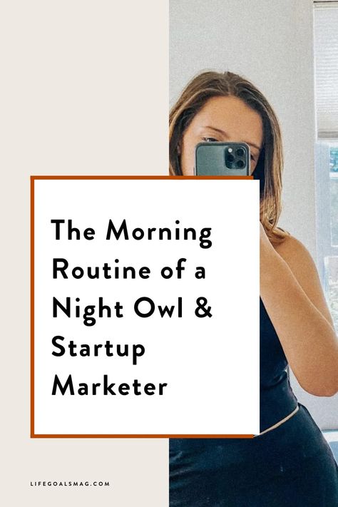 Day in the life of a night owl, morning routines for non-morning people; inspiring morning rituals; self care mornings Morning Vs Night Routine, Night Owl Study Routine, Study Schedule For Night Owls, Night Owl Routine, Morning Routine For Night Owls, Best Morning Routine Successful People, Morning People, Marketing Podcasts, Focus On Me