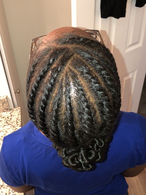 Flat twist with natural hair, weave bun Flat Twist Bun Natural Hair, Flat Twist Hairstyles For Black Women, Flat Twist Hairstyles Natural Hair, Flat Twist Cornrows, Natural Flat Twist Hairstyles, Twist With Natural Hair, Flat Twists Natural Hair, Flat Twists Hairstyles, Flat Twist Bun