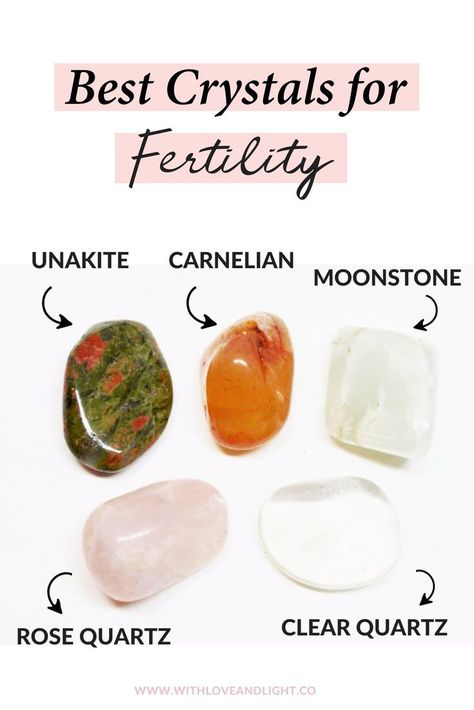 Holistic Witch, Crystals For Fertility, Wiccan Tools, Fertility Stones, Fertility Spells, Stone Meanings, Reiki Business, Crystal Cleansing, Boost Fertility