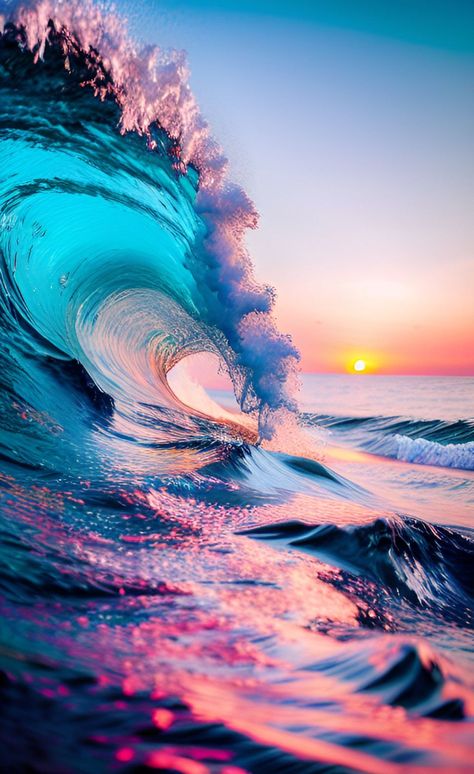 The best wallpapers of all time! Summer Beach Wallpaper, Beautiful Summer Wallpaper, Wallpaper Estetika, Waves Photography, Cute Summer Wallpapers, Beautiful Ocean Pictures, Pretty Phone Wallpaper, Ocean Pictures, Pretty Landscapes