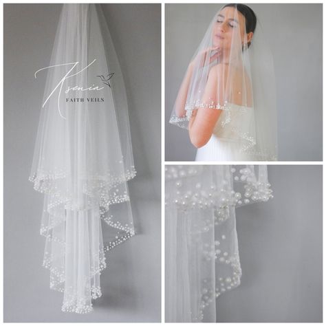 This Wedding Veils item by KseniaFaithVeils has 954 favorites from Etsy shoppers. Ships from Ukraine. Listed on 24 May, 2023 Pearl Veil With Blusher, Two Tiered Wedding Veil, Diy Pearl Veil, Short Pearl Veil, Pearl Beaded Veil, Tiered Veil, Pearl Edge Veil, 2 Tier Veil, Two Tier Veil