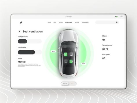 Car Interface Design, Car Ui Design, Car Dashboard Design, Car Tesla, Ux Design Principles, Dashboard Interface, Tablet Ui, Car Ui, Fleet Management