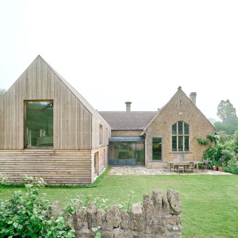 England Houses, Beacon House, Sou Fujimoto, Old School House, Modern Flooring, John Pawson, Timber Cladding, School House, House Extensions