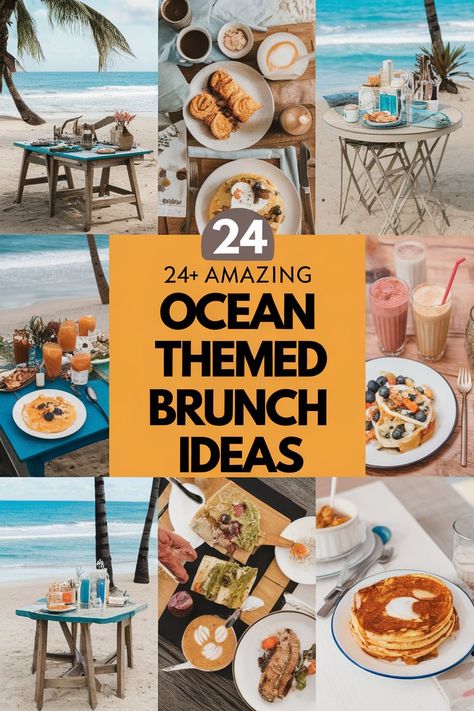 Explore fun ocean-themed brunch ideas that will make your meal feel like a beach party. From shell-shaped pancakes to blue ocean jello. there’s something for everyone. Perfect for a seaside celebration or simply an Instagram-worthy gathering. Enjoy ocean decorations. tasty seafood snacks. coastal cocktails. and delightful desserts! https://ostrali.com/ocean-themed-brunch Beach Theme Menu Food Ideas, Themed Brunch Ideas, Ocean Jello, Beach Theme Food, Seafood Snacks, Ocean Decorations, Crab Cake Benedict, Shaped Pancakes, Blue Smoothie