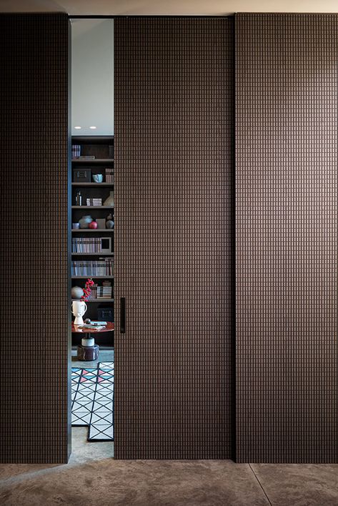 Sound Proof Sliding Doors, Wallpaper Sliding Doors, Chinese Sliding Door, Modern Sliding Doors Exterior, Hidden Sliding Doors In Wall Panel, Lualdi Doors, Classic Sliding Door, Sliding Door Partition, Hidden Sliding Door