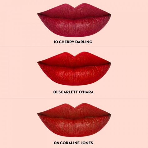 Apply A Red Lipstick Like A Pro | SUGAR Cosmetics Sugar Lipstick, Sugar Cosmetics, Red Lipstick Shades, Wear Red Lipstick, Lipstick Shade, Lipstick Shades, Red Lipstick, 50 Shades, Shades Of Red