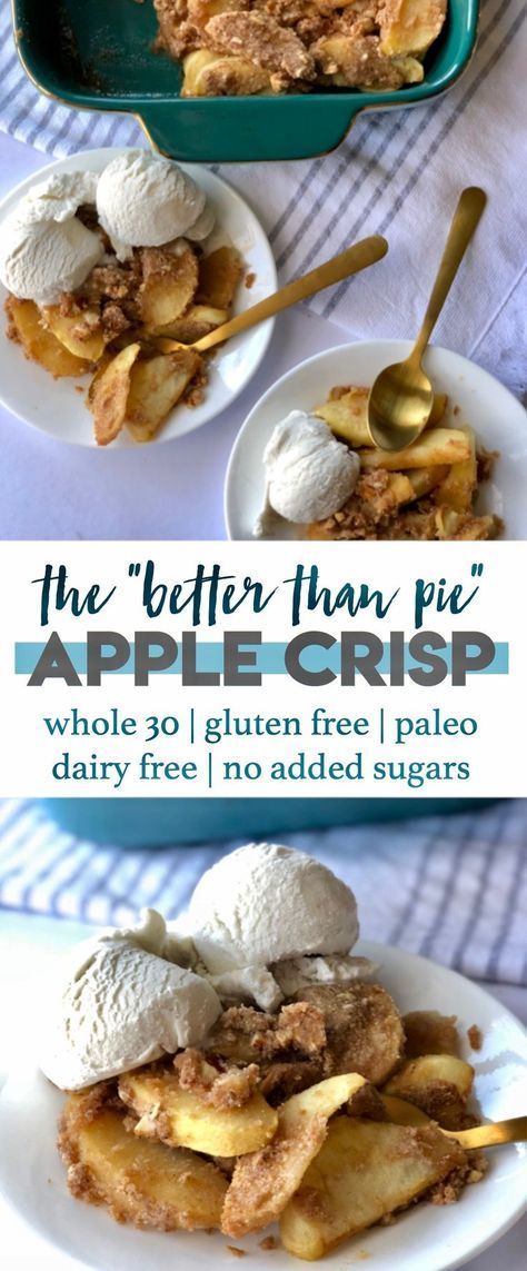 Paleo Apple Crisp, Apple Company, Whole 30 Dessert, Paleo Apple, Paleo Baking, Paleo Sweets, Apple Crisp Recipes, Paleo Treats, Dessert Dips