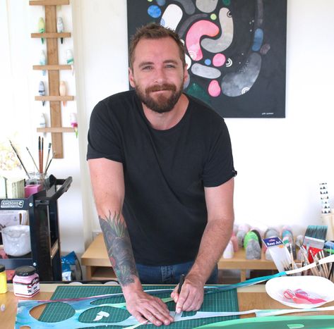 ‘Everything and everyone is full of colour and life’ — meet artist Pete Cromer Amy Sol, Hunting For George, Pete Cromer, Derwent Pencils, Art In The Park, Meet The Maker, Homeschool Inspiration, Bachelors Degree, Snoopy Christmas