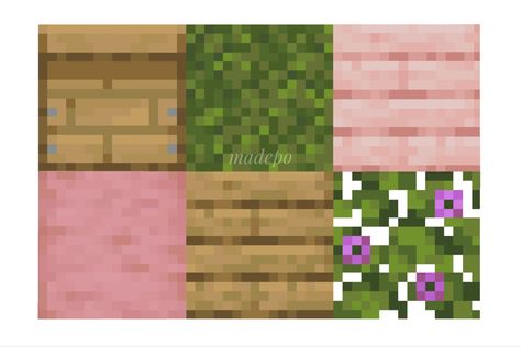 NEW 1.20 Minecraft Block Palette including beehive, moss block, cherry plank, stripped cherry log, oak plank, and flowering azalea leaves! Cute pink aesthetic; mcyt mc blocks palettes, color, natural, cottagecore Oak Block Pallets Minecraft, Flowering Azalea Minecraft, Cherry Block Palette, Minecraft Oak Palette, Cherry Wood Color Palette Minecraft, Cherry Wood Palette Minecraft, Minecraft Cherry Palette, Minecraft Wood Palette, Mc Color Palette