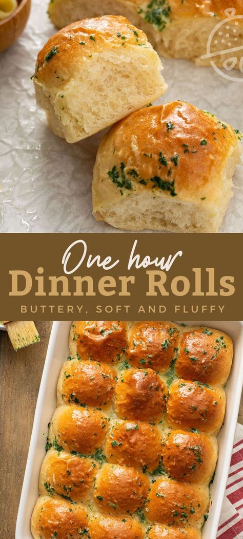 One Hour Dinner Rolls Recipe, Cheesy Dinner Rolls Recipe, Dinner Rolls No Stand Mixer, One Hour Rolls, Cookistwow Recipes, Christmas Rolls Dinner, Thanksgiving Dinner Rolls Make Ahead, Christmas Dinner Rolls, 1 Hour Dinner Rolls