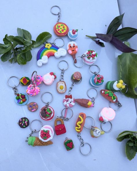 Presenting you my whole collection of keychains that I made from foam clay and air dry cal... Tell me in comment any things that I have to be made next.. waiting for your response... Comment for customized your cutes 🌺💕🌟 Dm for order Follow @resin_and_clay @bella.resin_and_clay #resin #polymer #polymerclay #smallbussiness #pakistan #jewelry #handmade #viral #softclay #viralvedio #foryou #rawalpindi #islamabad #asmr #womenempowerment #womementrepreneurs 👉For details tutorial 📷 visit my T... Dry Clay Keychain, Air Dry Clay Keychain, Pakistan Jewelry, Keychains Diy, Foam Clay, Clay Keychain, Clay Things, Tiktok Account, Instagram Board