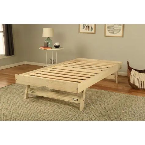 Somette Marisa Pop Up Trundle Bed in Weathered White - Bed Bath & Beyond - 39170449 Pop Up Trundle Bed, Pop Up Trundle, Trundle Mattress, Wood Daybed, Twin Mattress Size, Daybed With Trundle, Weathered White, Beds And Headboards, Trundle Bed