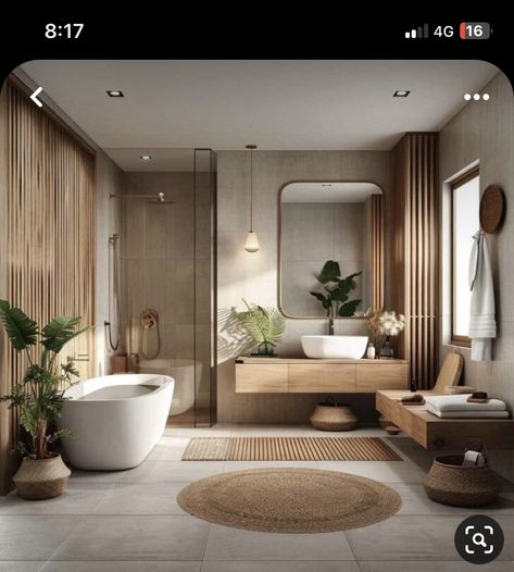 Japanese Zen Interior, Zen Bathrooms, Zen Interior Design, Modern Zen Bathroom, Zen Bathroom Design, Japanese Bathroom, Zen Interiors, Spa Inspired Bathroom, Zen House