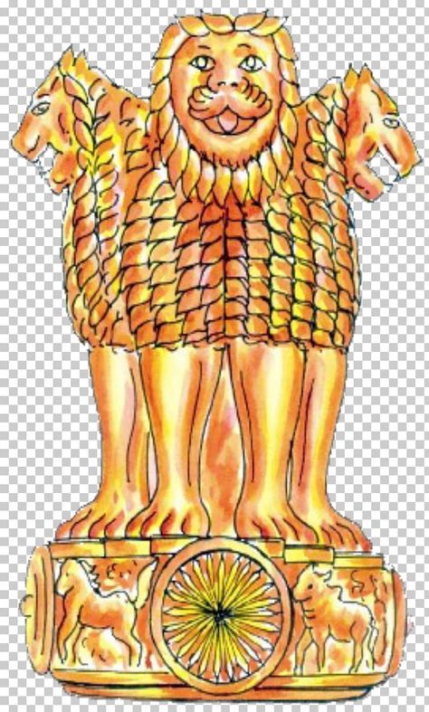 National Emblem Drawing, National Emblem Of India, Indian Symbols, Kid Drawing, School Decoration, Computer Icons, National Emblem, India Images, India Country