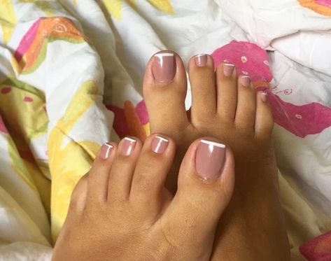 Pedicure for 50 Years Old Women: Spring-Summer Trends of 2023 and Lots of Ideas In Photos! | 50 Years Old Women, Purple Pedicure, French Tip Pedicure, Glitter Pedicure, Summer Pedicure Colors, French Pedicure Designs, Color French Manicure, Summer Pedicure, French Pedicure