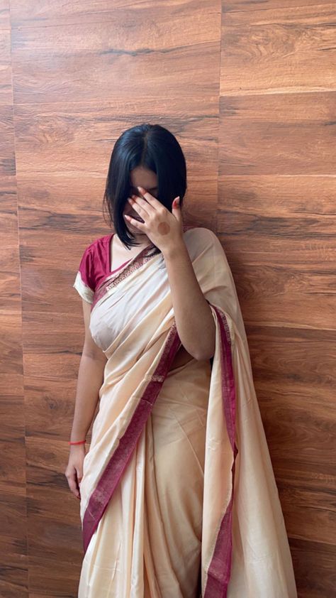 Kamastrusa Poses Indian, Bengali Vibes, Kamastrusa Poses, Onam Special, Saree Ideas, Friend Photography, Beautiful Eyes Pics, Snap Snapchat, Woman Outfit